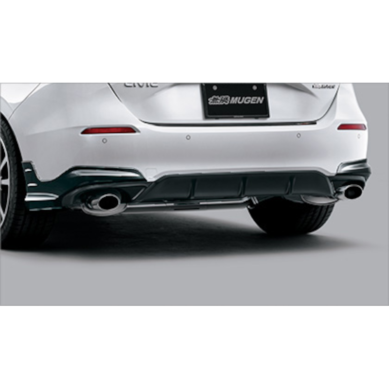 Mugen Rear Splitter - Civic FL-Unpainted