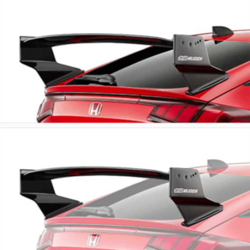 Alerón trasero de fibra de carbono reforzado con fibra de carbono Mugen - Civic Type R FL5