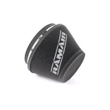 Ramair Ramair 70mm (2.75inch) ID Neck Medium Cone Air Filter with Velocity Stack and Coupling