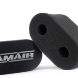 Ramair MS-017 - 2x Twin Inlet Motorcycle Carb Sock Air Filter