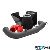Ramair Performance Pleated Induction Kit for 2.3 Ecoboost MK3 Ford Focus RS - Red Hose