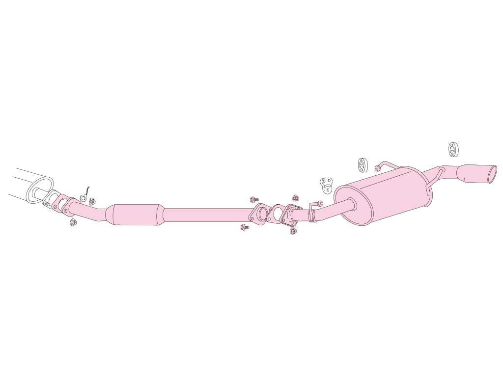 Fujitsubo Legalis R Exhaust - Nissan X-Trail Turbo PNT30