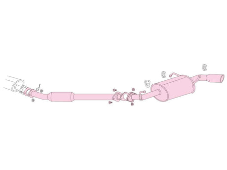 Fujitsubo Legalis R Exhaust - Nissan X-Trail Turbo PNT30