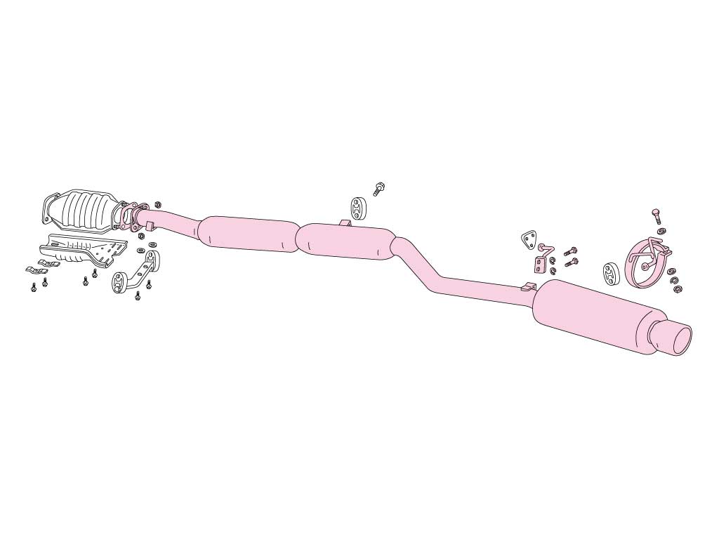 Fujitsubo Super R Exhaust - Mitsubishi Lancer Evolution Ⅳ/Ⅴ/Ⅵ CN/CP9A