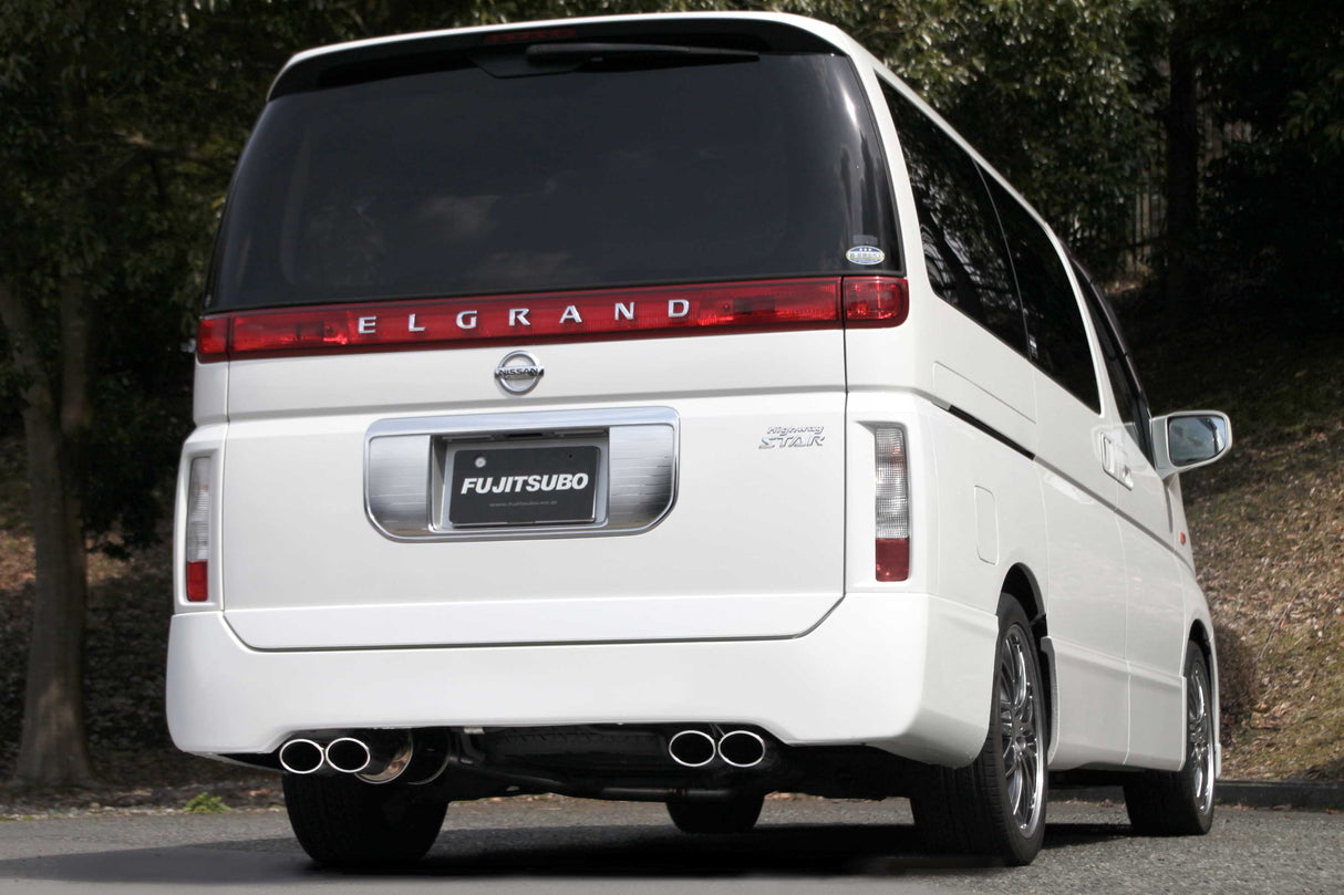 Fujitsubo Legalis R Exhaust - Nissan Elgrand Highwatstar 3.5 2/4Wd E/EN51