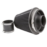 Ramair Ramair Pleated 80mm (3.1inch) ID Neck Large Cone Air Filter with Velocity Stack and Coupling