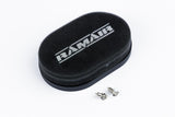 Ramair Carburettor Foam Air Filter with Baseplate to fit Weber 32/36 DGV/DGEV, 38 DGAS/DGMS - 25mm Internal Height