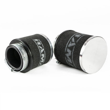 Ramair MC-015 - 55mm ID Neck - Chrome Cap Motorcycle Pod Air Filter