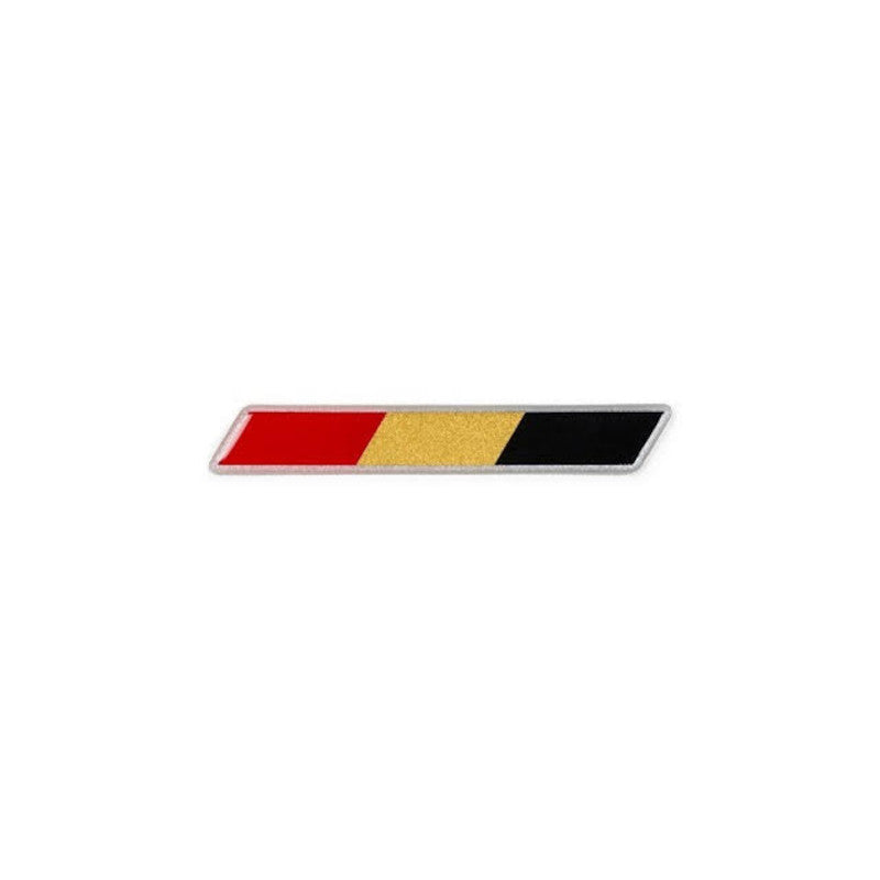 Mugen Tri Colour Potted Emblem - Silver
