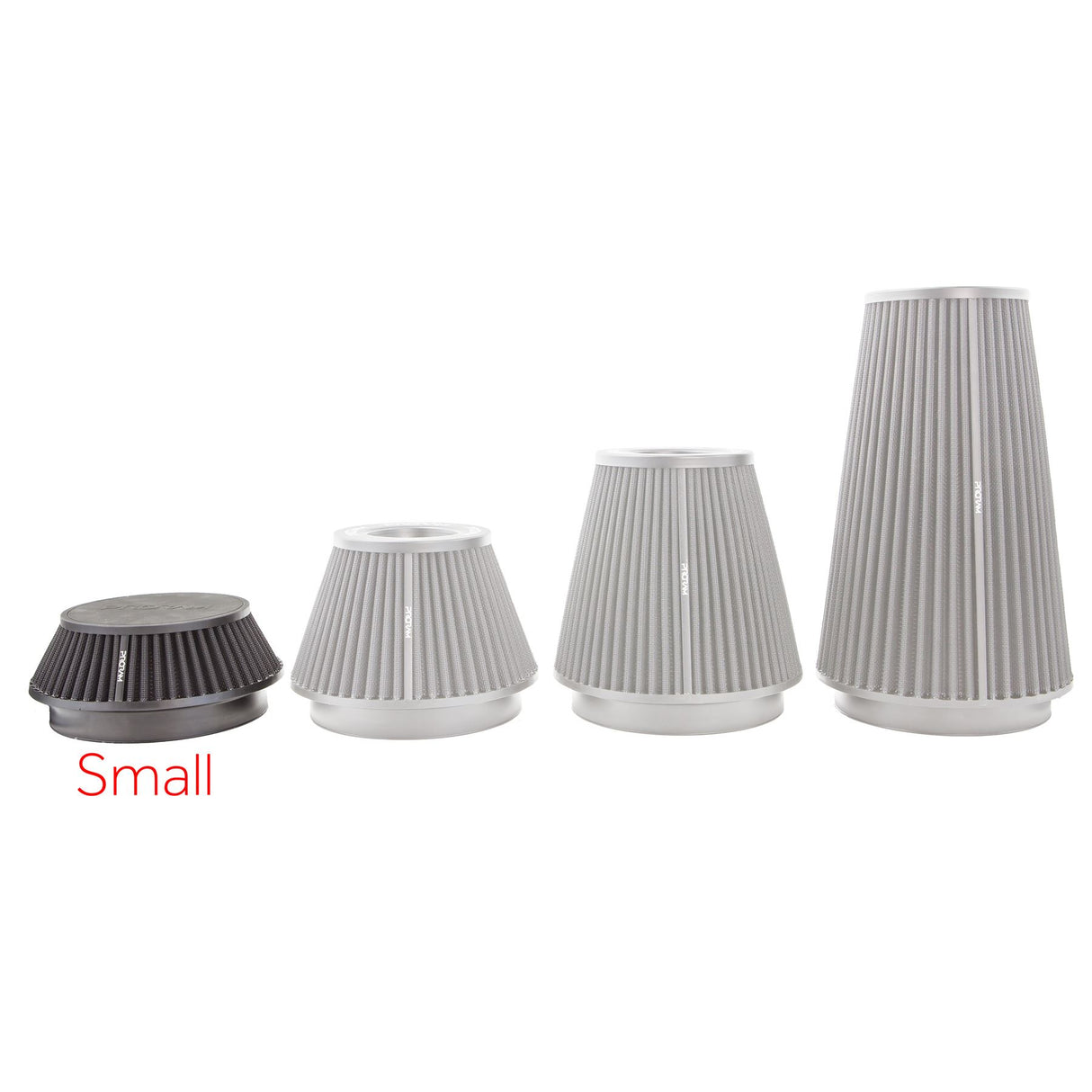 Ramair Ramair Pleated 70mm (2.75inch) OD Neck Small Cone Air Filter with Velocity Stack