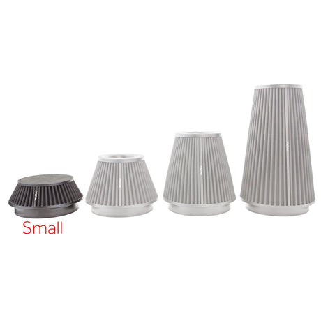 Ramair Ramair Pleated 70mm (2.75inch) OD Neck Small Cone Air Filter with Velocity Stack