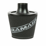 Ramair Ramair Foam Jet Stream Large Cone Air Filter70mm (2.75inch) OD Black