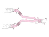 Fujitsubo Front Pipe - Nissan 350Z/Skyline Coupe Z33/CPV35