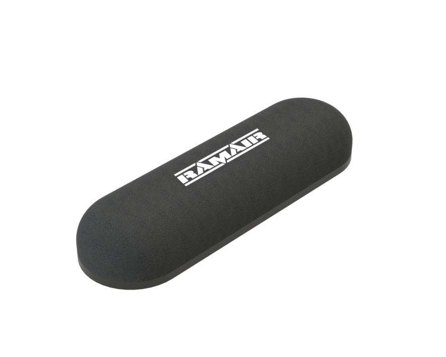 Ramair Twin Domed Carb Air Filter & Baseplate to fit MG Midget 1500 SU HS4 - 40mm Internal Height