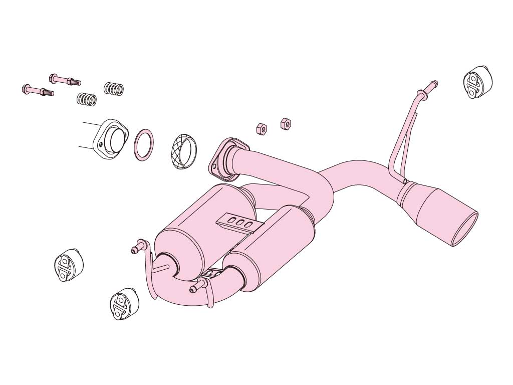 Fujitsubo A-R Exhaust - Mazda MX-5/RF ND5RC/NDERC