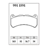 Dixcel M Type Brake Pads - Front - Lexus IS-F, Legacy S402