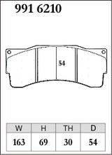 Dixcel Specom A Type Brake Pads - Front - AP Racing/Alcon Car95