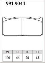 Dixcel RE Type Brake Pads - Front - Brembo F3 Caliper 20mm
