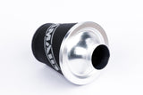Ramair Foam Performance Universal Cone Air Medium Filter Coupler - 100mm (3.9inch) Silver