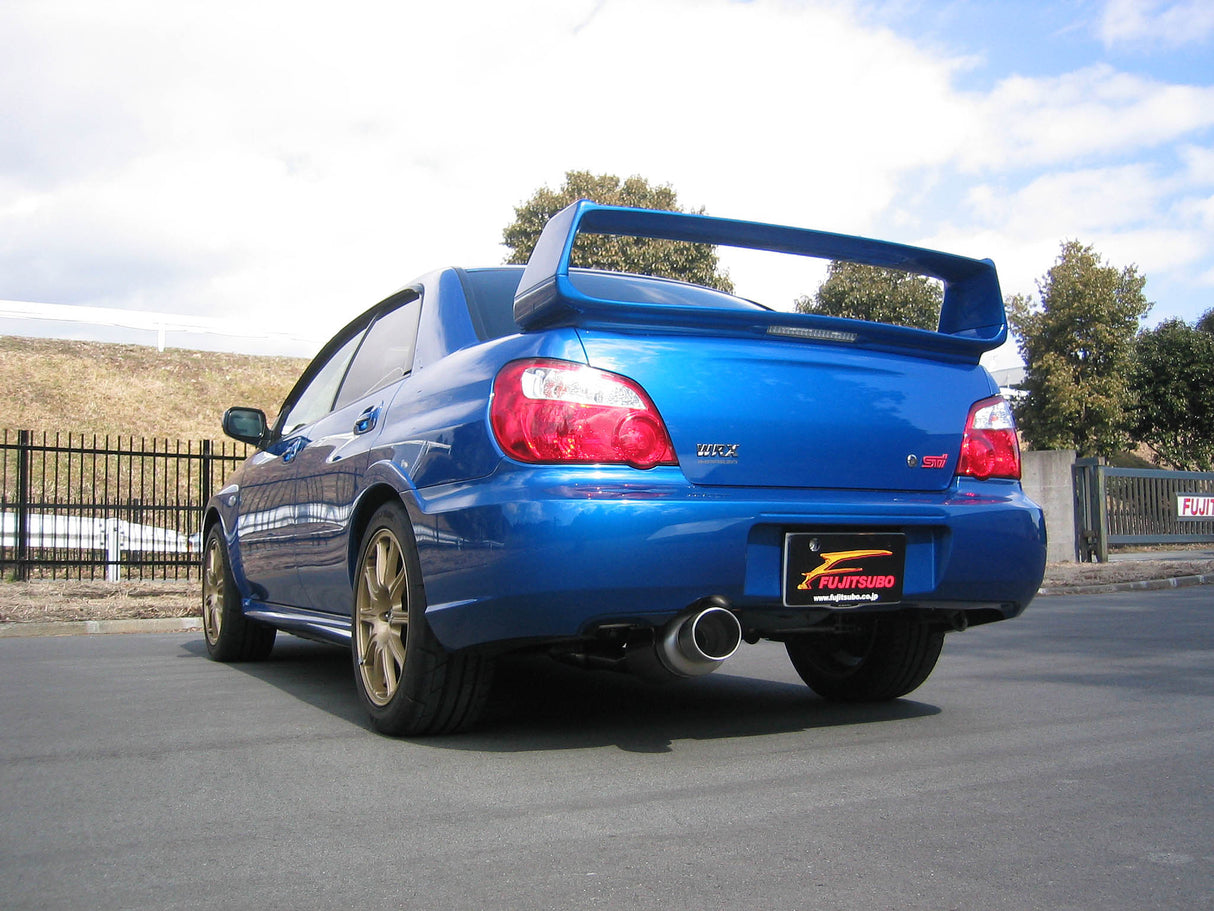 Fujitsubo Super R Exhaust - Subaru Impreza WRX STI (2004+) GDB