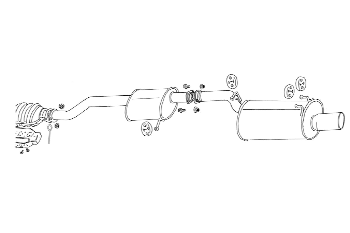 Fujitsubo Legalis R Exhaust - Nissan Silvia 2.0 PS13/KPS13