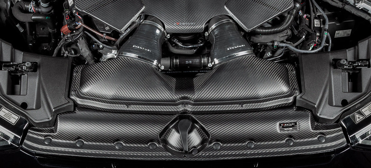 Eventuri Audi C8 RS6 RS7 Black Carbon Intake Matte