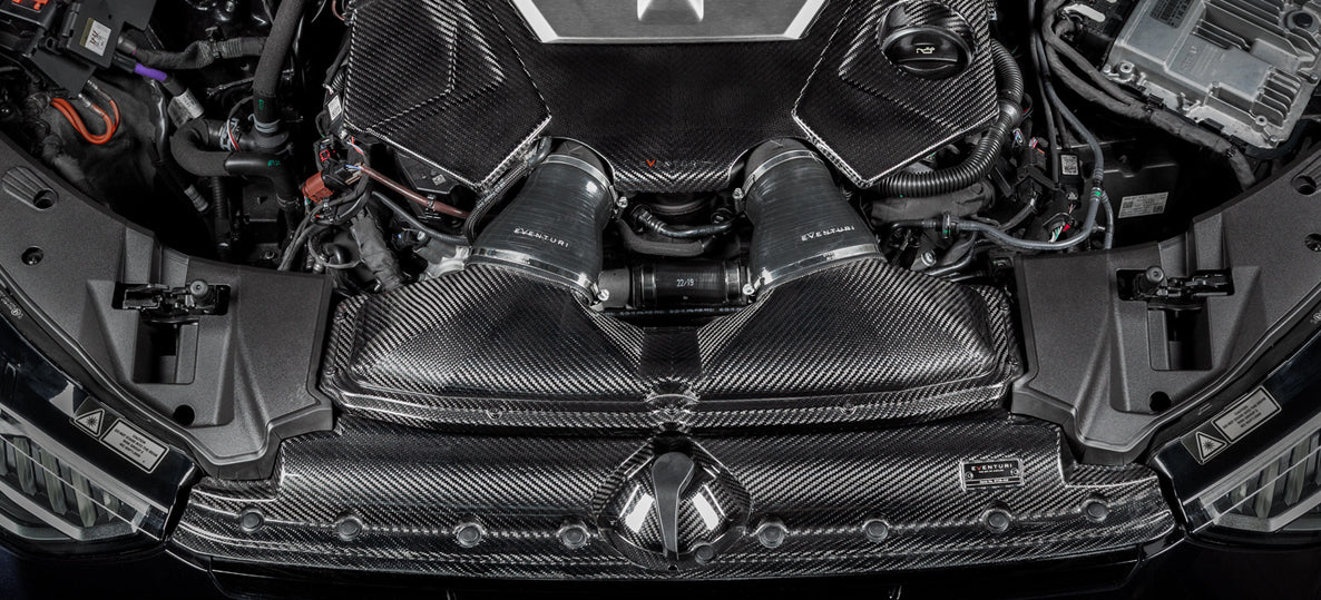 Eventuri Audi C8 RS6 RS7 Black Carbon Intake Gloss