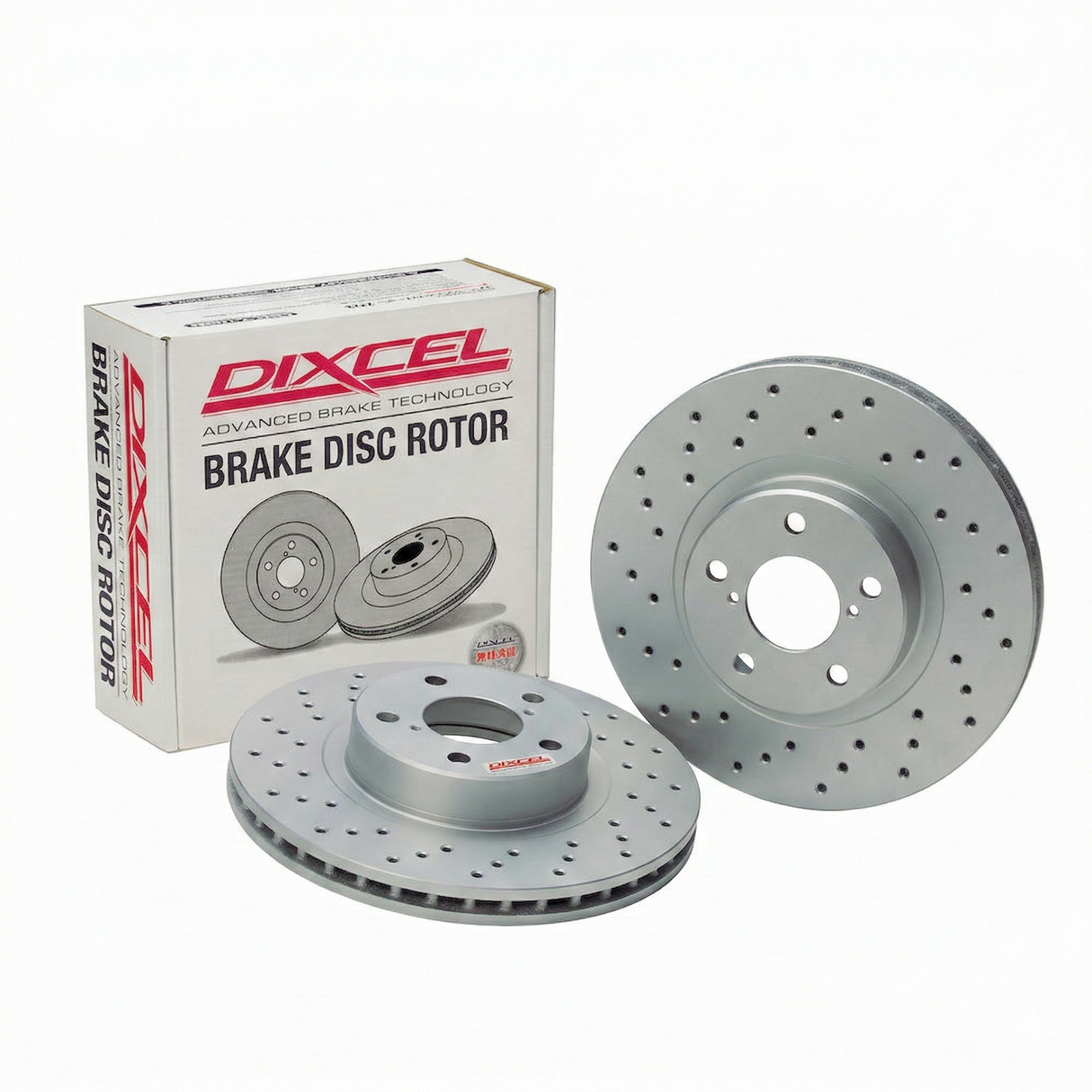Dixcel PD Type Brake Discs - Front - Lexus IS-F USE20 (Drilled Disc)