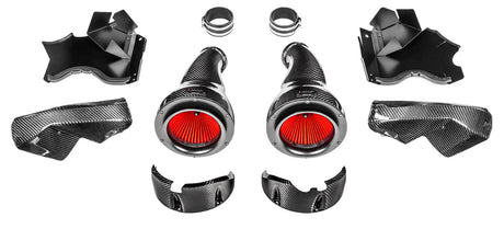 Eventuri BMW F9X M5/M8 Black Carbon Intake with Shrouds