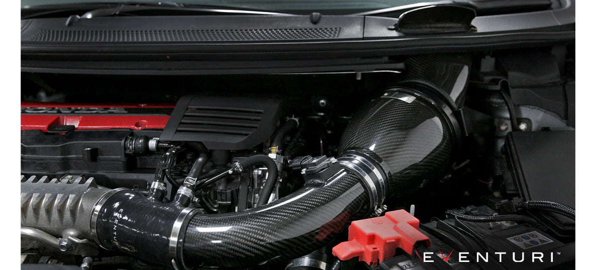 Eventuri Honda FK2 Black Carbon MAF-TUBE and silicone hose