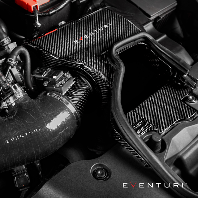 Eventuri Black Carbon Intake System - Honda Civic Type R FK8
