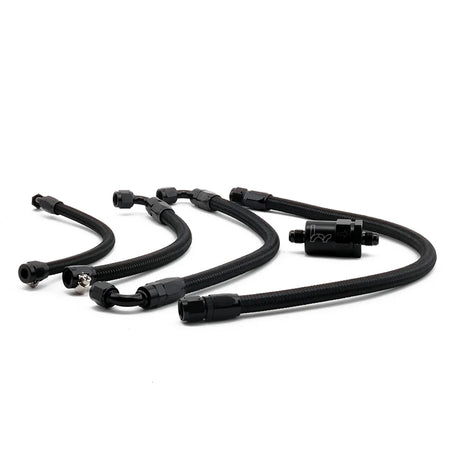 Hybrid Racing Tucked Fuel Lines - EG/EK, DC2 K-Swap
