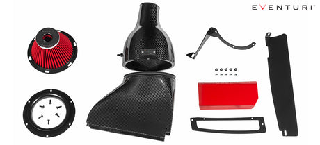 Eventuri Audi S3 8V 2.0 TFSI & MK3 TT 230HP Full Black Carbon Intake