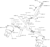 HKS Legamax Premium Exhaust (Rear and Center Pipe) - Impreza GVF GVB