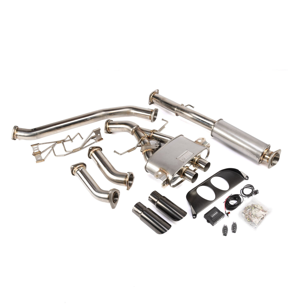 Hybrid Racing Formula Exhaust System - Civic Type R FK8 - Blown Tip