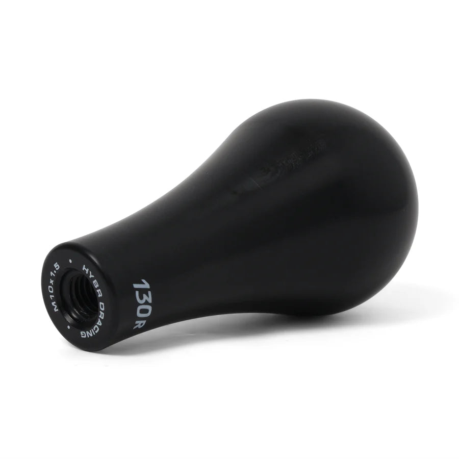 Hybrid Racing 130R Delrin Shift Knob Black M10x1.25