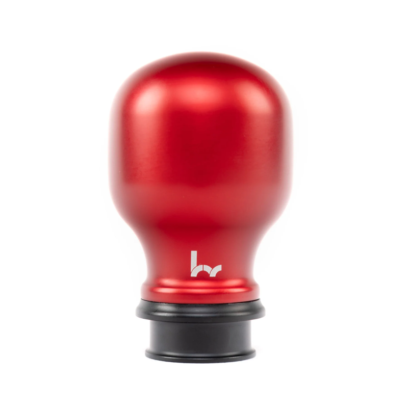 Hybrid Racing Chicane Shift Knob and Collar - Red Knob/Black Collar