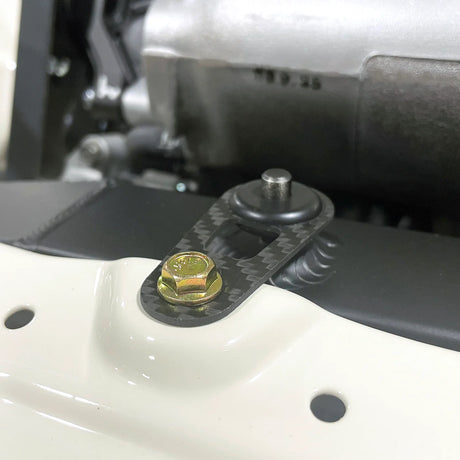 Hybrid Racing Carbon Fiber Radiator Bracket - Civic 92-00, Integra 94-01 (K-Swap)