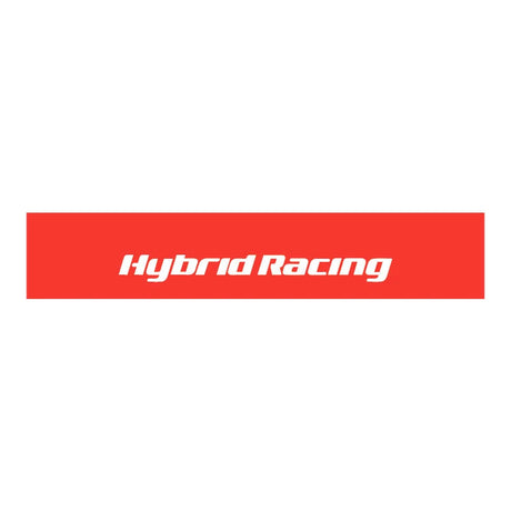 Hybrid Racing Tribute Sunstrip-Red