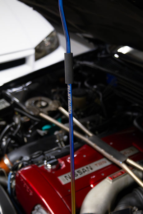 Fujitsubo Titanium Bonnet Stay - Skyline R32 GTR