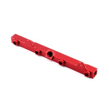 Hybrid Racing Fuel Rail - K-Swap and Universal - Red