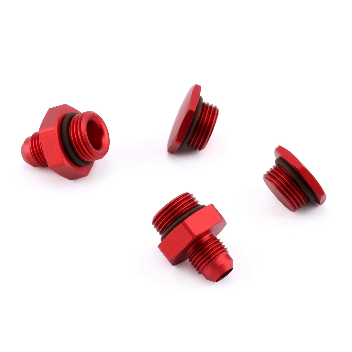 Hybrid Racing Fuel Rail - K-Swap and Universal - Red