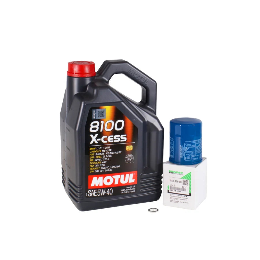 Oil and Filter Service Kit, Motul - Honda Civic VTI EG6