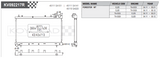 Koyorad Performance Aluminium Radiator  - Subaru Forester SG5 2.5 Turbo Manual 04-08 (36mm Core)