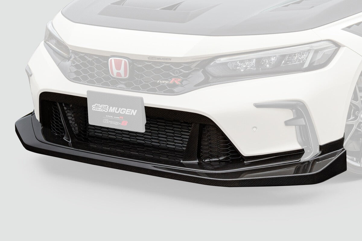 Mugen Carbon Fibre Front Bumper Lower Spoiler - Civic Type R FL5
