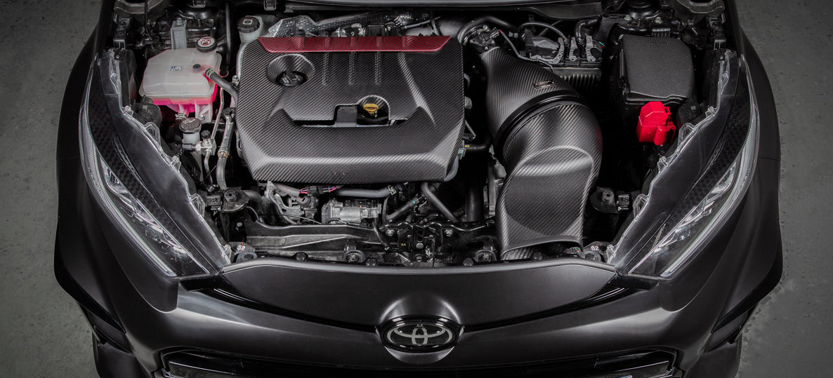 Eventuri Toyota GR Yaris/Corolla Carbon Engine Cover - Matte
