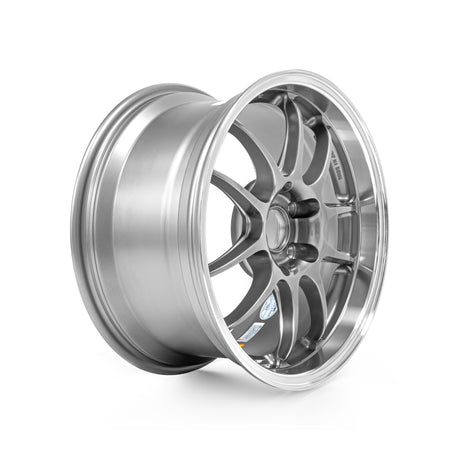 Enkei PF01SS Alloy Wheel - 17x9 ET48 5x114.3 Platinum Machined Silver