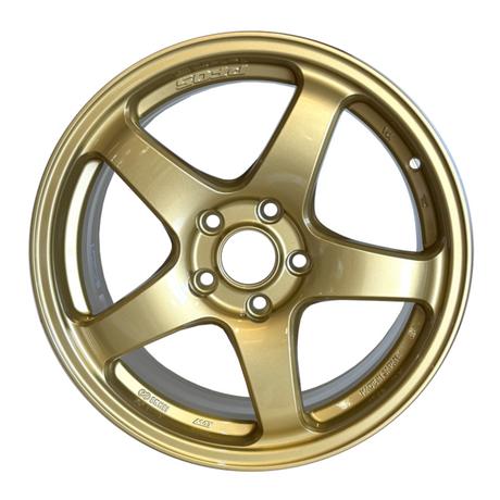 Enkei PF05 Alloy Wheel - 17x9 ET40 5x114.3 Gold - torquegt