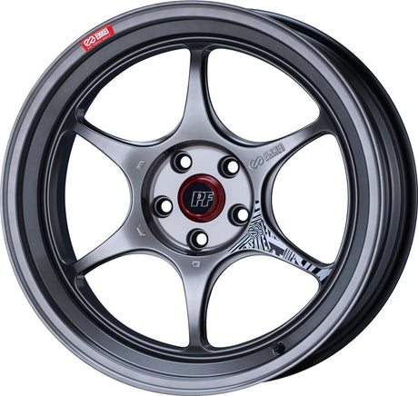 Enkei PF06 Alloy Wheel - 18x9.5 ET40 5x100 Hyper Silver