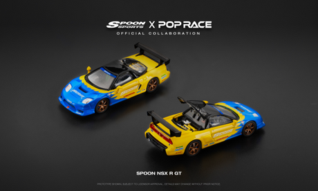 Spoon Sports Pop Race NSX-R GT 1/64 Scale Model